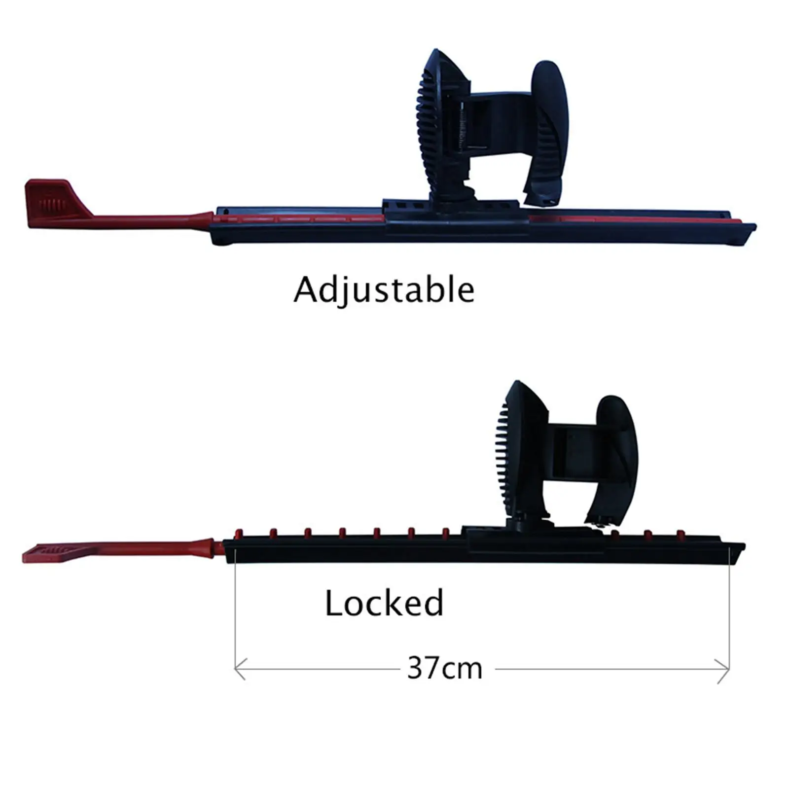 2Pcs Kayak Foot Pegs Lightweight with Lock Adjustable Boating for Fishing Boats