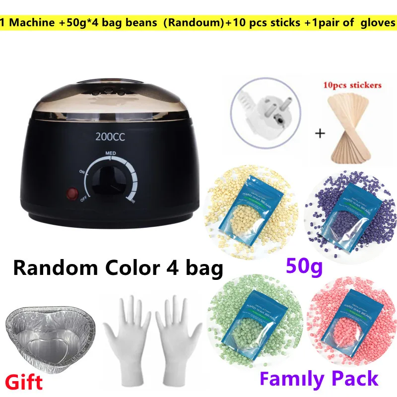 200cc Paraffin Wax Warmer mini Wax Heater Feet Mini SPA Wax melt