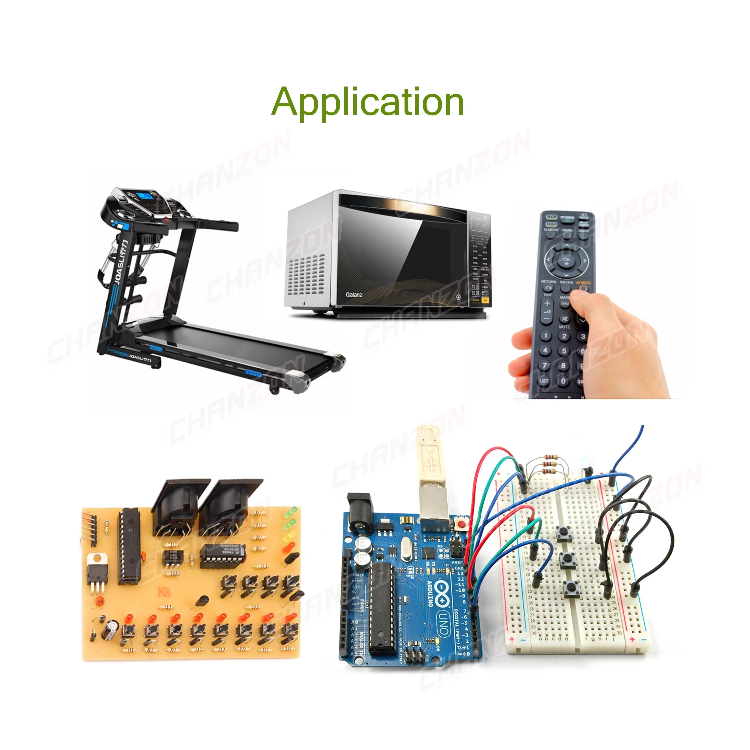 200 Stück 6 x 6 mm Mikro-Druckschalter-Touch-Button-Kit Mini-Tactile-Drucktasten-Kippschalter PCB Momentary 4-poliges Drucktasten-Set für Arduino – Detail 7