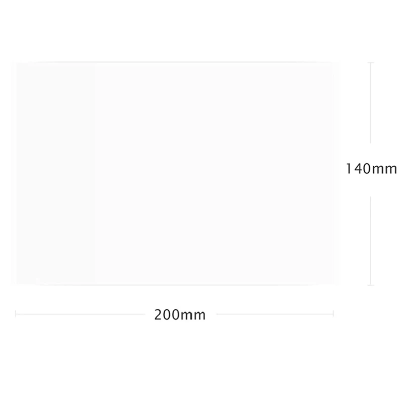 6 PCS FEP Film 3D Printer Accessories, FEP Film For Mars 2, Mars 2 Pro Photon Mono, Mono 4K, 200 X 140 X 0.15Mm