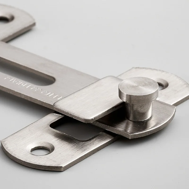 2/3 Inch Stainless Steel Hasp Latch Lock Door Lock Gate Bolt Wine Cabinet Closet Window Door Plug