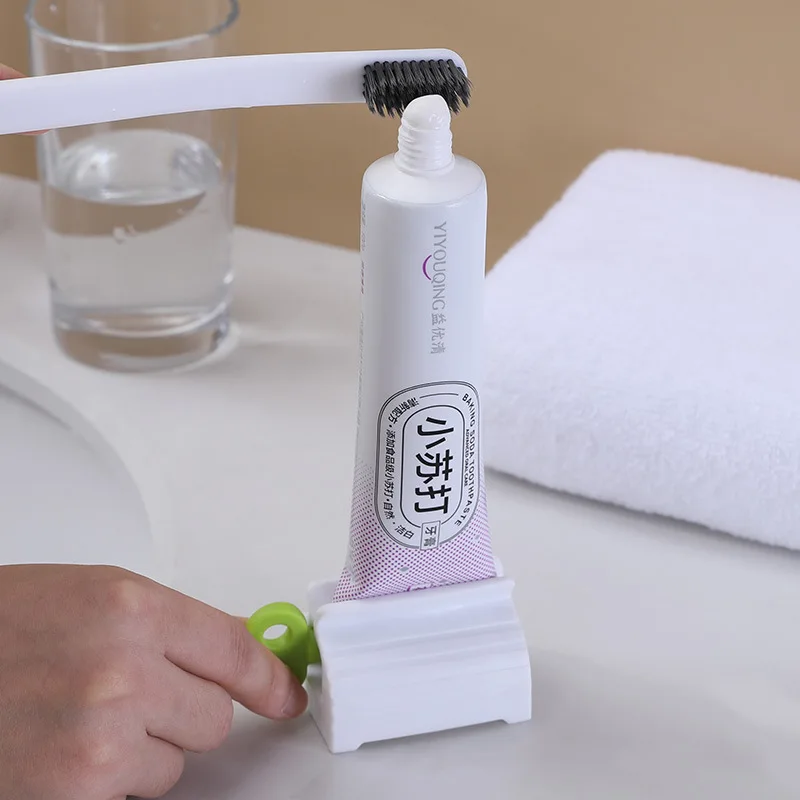 Rolling Tube Toothpaste Squeezer Dispenser Seat Holder Stand Easy Cleaning Bathroom Products Household Cosmetics Squeezer toothpaste squeezer