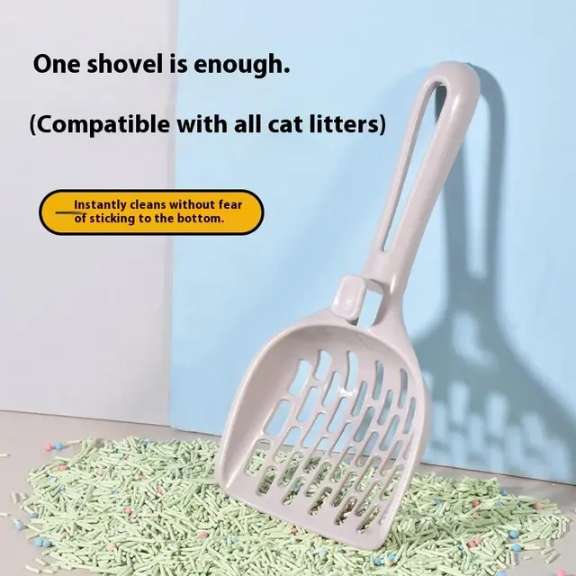 1PC Mesh Cat Litter Scoop Sifting Tool Efficient Waste Cleaning Hanging Hook Durable PP Material For Litter Box Pet Clean Tool 1PC Mesh Cat Litter Scoop Sifting Tool Efficient Waste Cleaning Hanging Hook Durable PP Material For Litter Box Pet Clean Tool