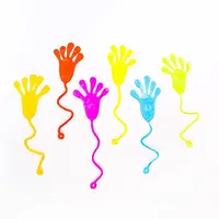5-50 Uds. Niños divertidos juguete de manos pegajosas Palma elástica pegajosa Squishy Slap Palm juguete novedad regalo fiesta juguetes cumpleaños para niños - Imagen 3