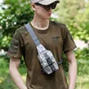 Tactical Chest Bag Trekking Pack EDC Sports Bag Shoulder Bag Crossbody Pack Assault Pouch for Hiking Cycling Campinga 5