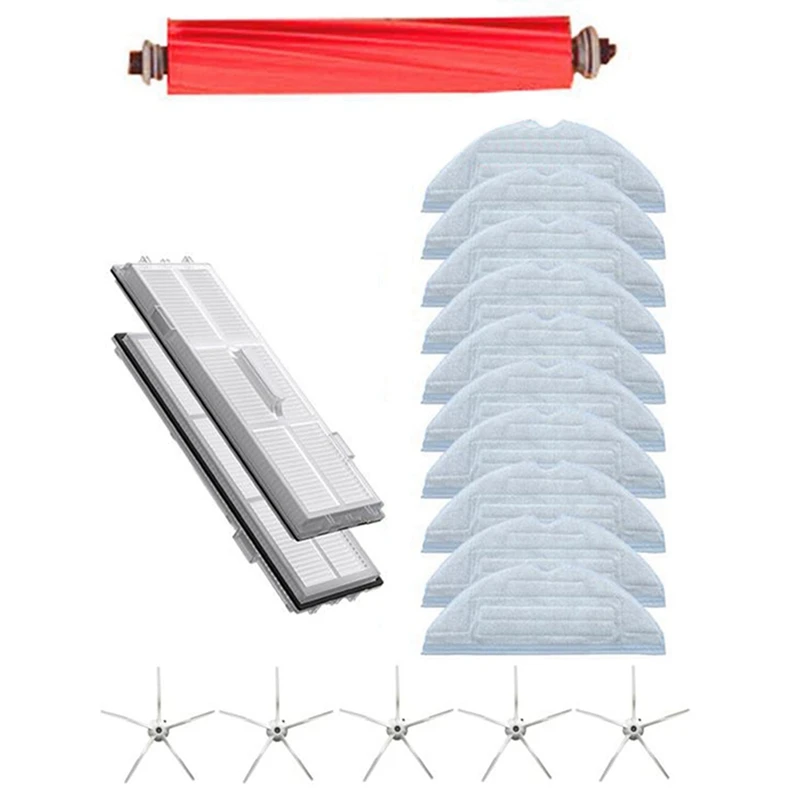 

18 шт., Hepa-фильтр для Xiaomi Roborock T7S T7plus T7splus S7