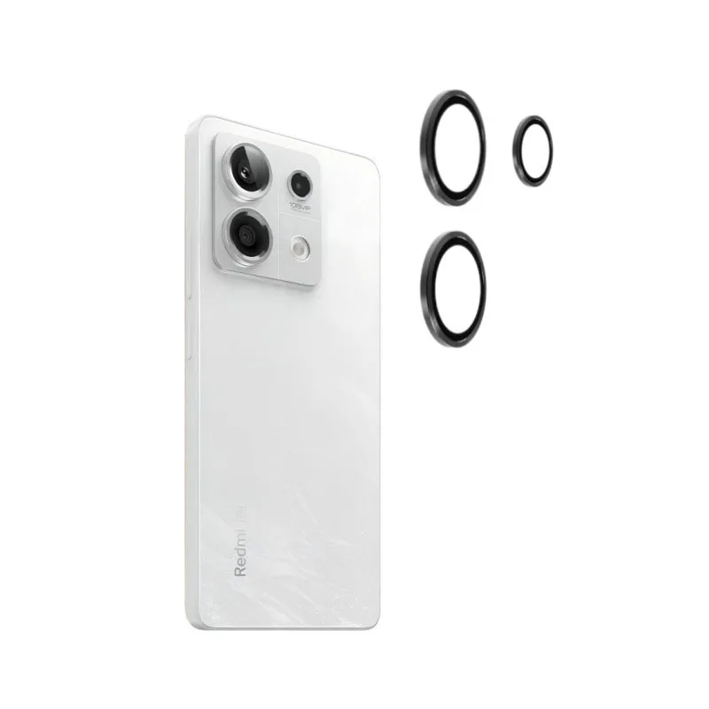 Camera Lens Glass For Xiaomi Redmi Note 13 Pro + Plus 5g 4g Protective Protector Metal Ring Red Mi Note13 13pro Metal Ring