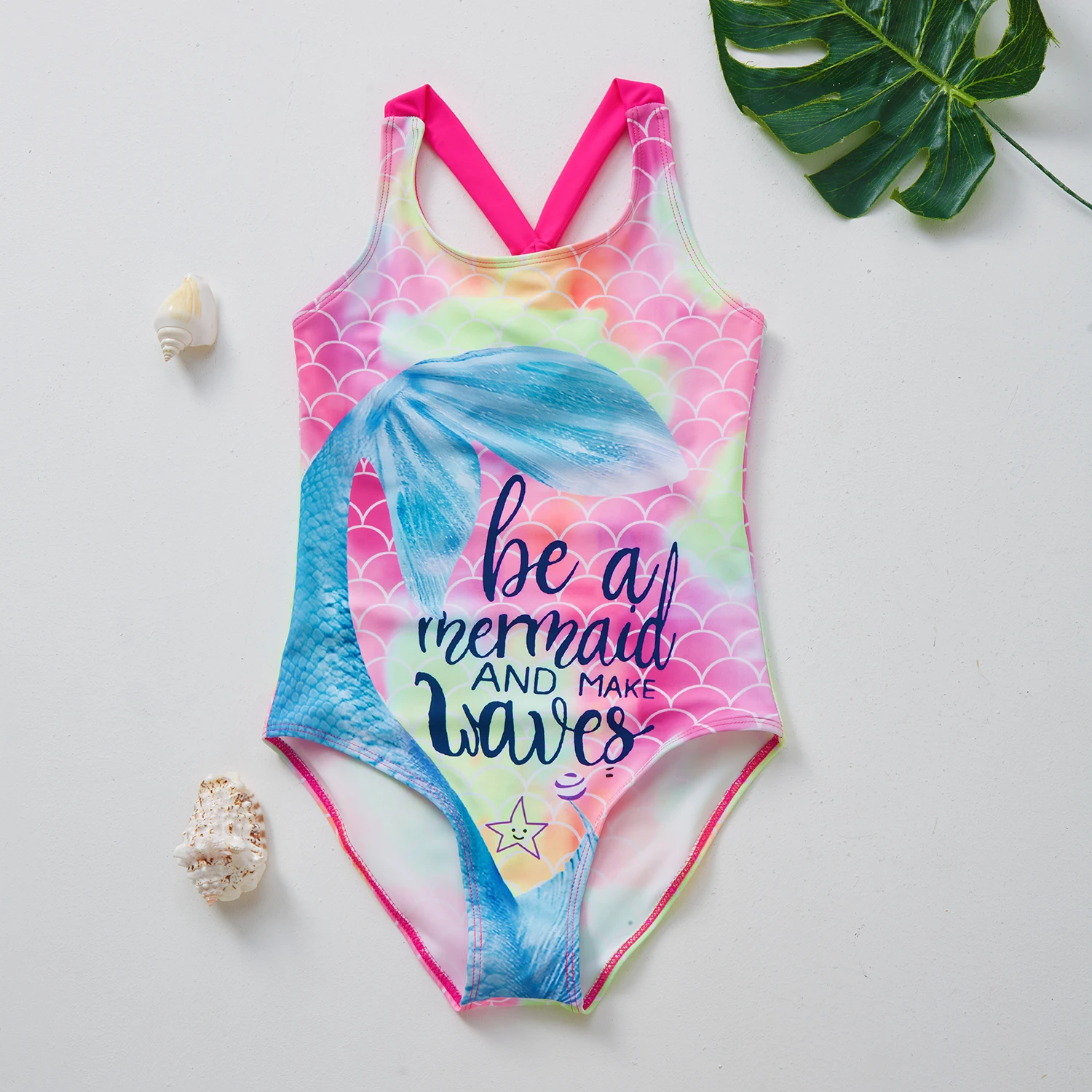 1~10Y Toddler Baby Girls Swimsuit one piece Children Swimwear Girls Swimming outfits Kids Beach wear children swimsuit