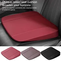 Portable Car Seats Sponge Cushion Improve Driving Vision Soft Seat Cushion Car Accessories Compatible For Tesla Audi Benz BMW 4