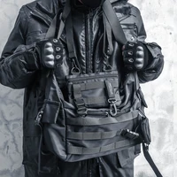 Men Messenger Bag Street Trendy Tactical Functional Shoulder Waterproof Bags Hip Hop Streetwear Oxford Bag 2