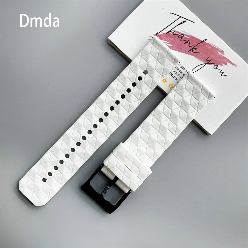 Sports Silicone Wrist Strap - 20mm/22mm Adjustable Watchband Bracelet