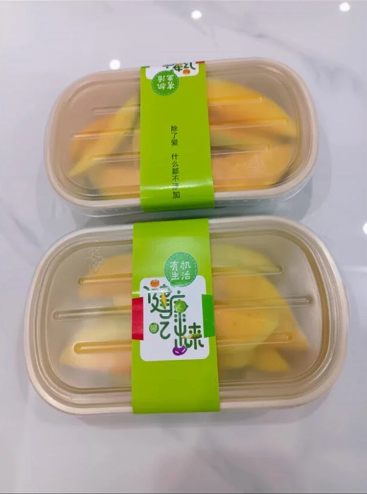 10Pcs Disposable Double Compartment Paper Lunch Boxes, Rectangular Takeout Food Contain... - SKU DPLB1521 - UGI Packaging