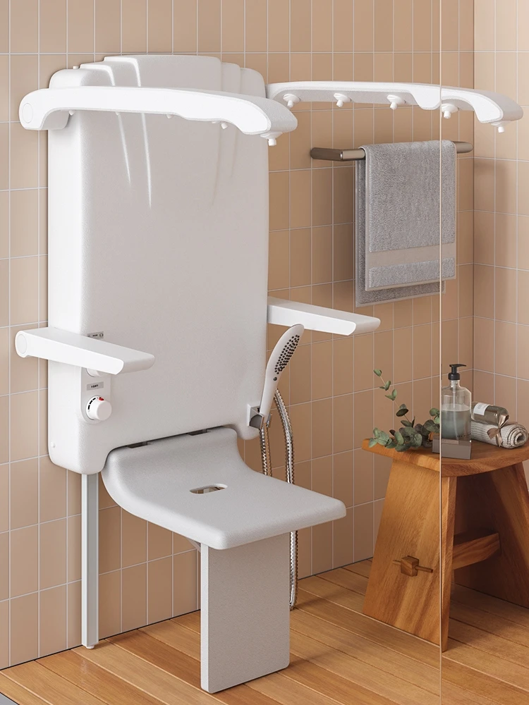 

Sitting thermostatic shower multifunctional wall mounted