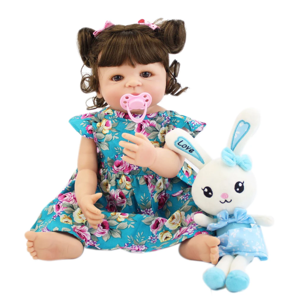 Boneca Bebê Lolla Reborn 55 cm Corpo Inteiro Silicone e Vinil, Mavi for  Baby : : Brinquedos e Jogos