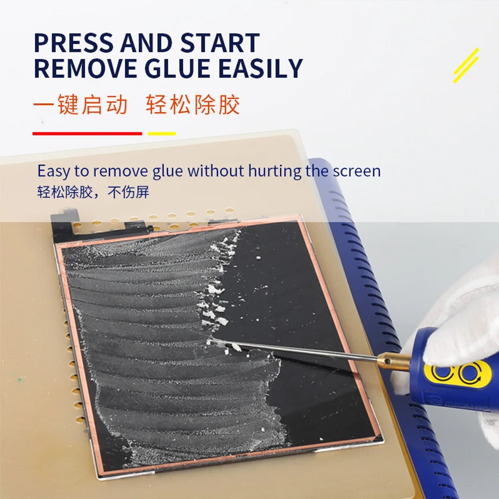 MECHANIC IR14/IR13/IR10 PRO Electric Glue Remover Tool With Green Dust Display Lamp LED Display For Screen Remover Glue electric glue remover tool