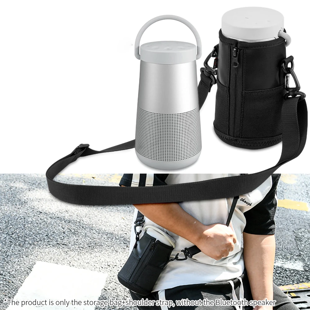 Custodia Per Bose Soundlink Revolve + Altoparlante Tracolla Portatile Revolve Plus Borsa A Tracolla Custodia Da Viaggio