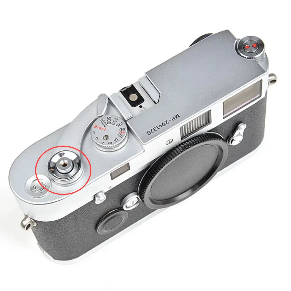 16mm Metal Camera Soft Shutter Release Button For Fujifilm Fuji XT20 X100F X-T2 X100T X-T10 X20 For Leica M Series