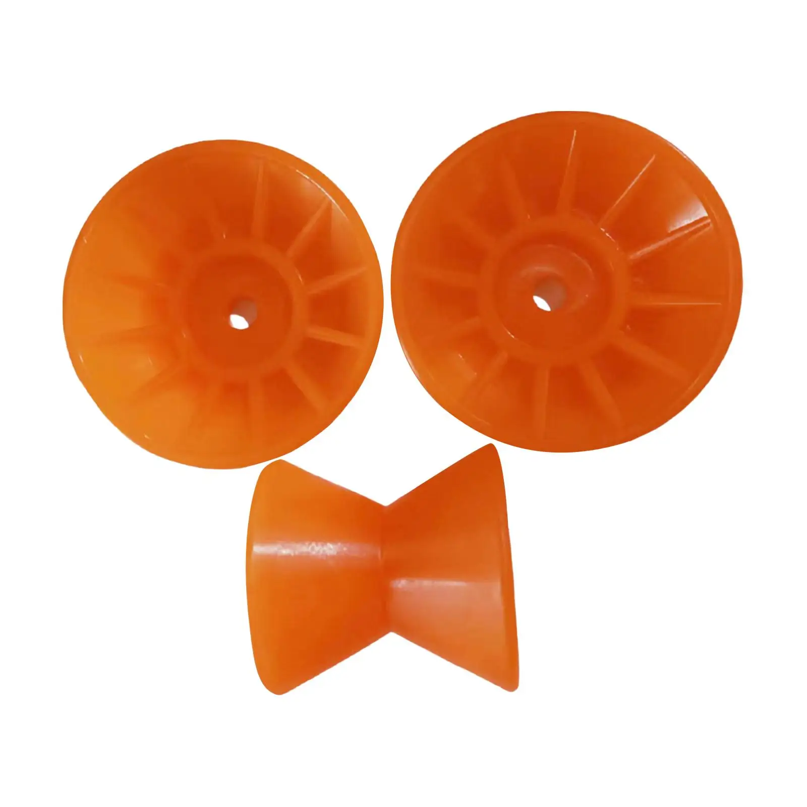 

Портативный Легкий немаркирующий оранжевый ролик для лодочного прицепа, 3,5 дюйма