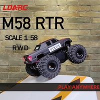 LDARC M58 1:58 2.4G Mini 6Axes Off-Road Vehicle Desktop Remote Control Vehicle RTR for Kids Toys 1