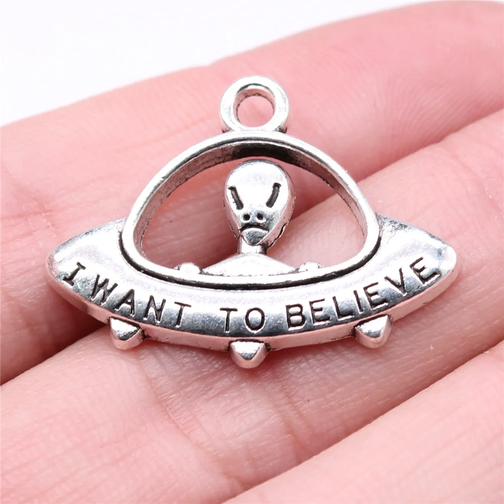 10pcs UFO Astronaut Stars Rocket Space Charms Pendant For DIY Bracelets & Necklaces Jewelry Making 