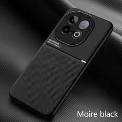 Slim Non - Slip Protective Case with Magnetic Car Holder Feature for IQOO Z10 Turbo (Black)