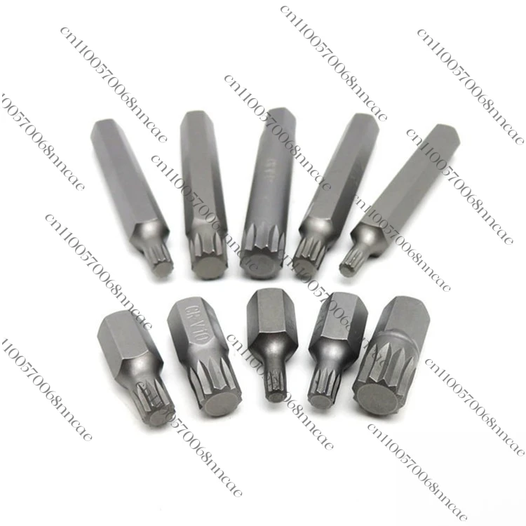 배럴 렌치 12 각도 배치 헤드 스피커 노즐 패턴 노즐 스타 키 나사 나사 나사 드라이버 도구