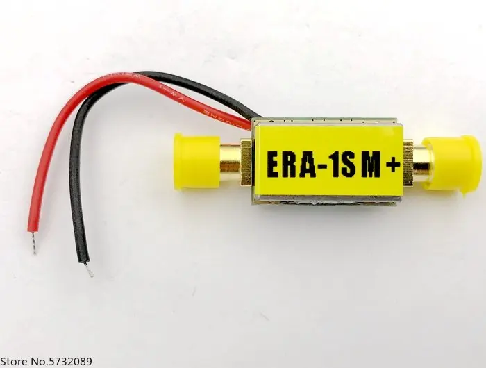 

ERA-1 RF amplifier low noise amplifier LNA broadband 10M-8GHz gain 12dB with good flatness SMA female input and output