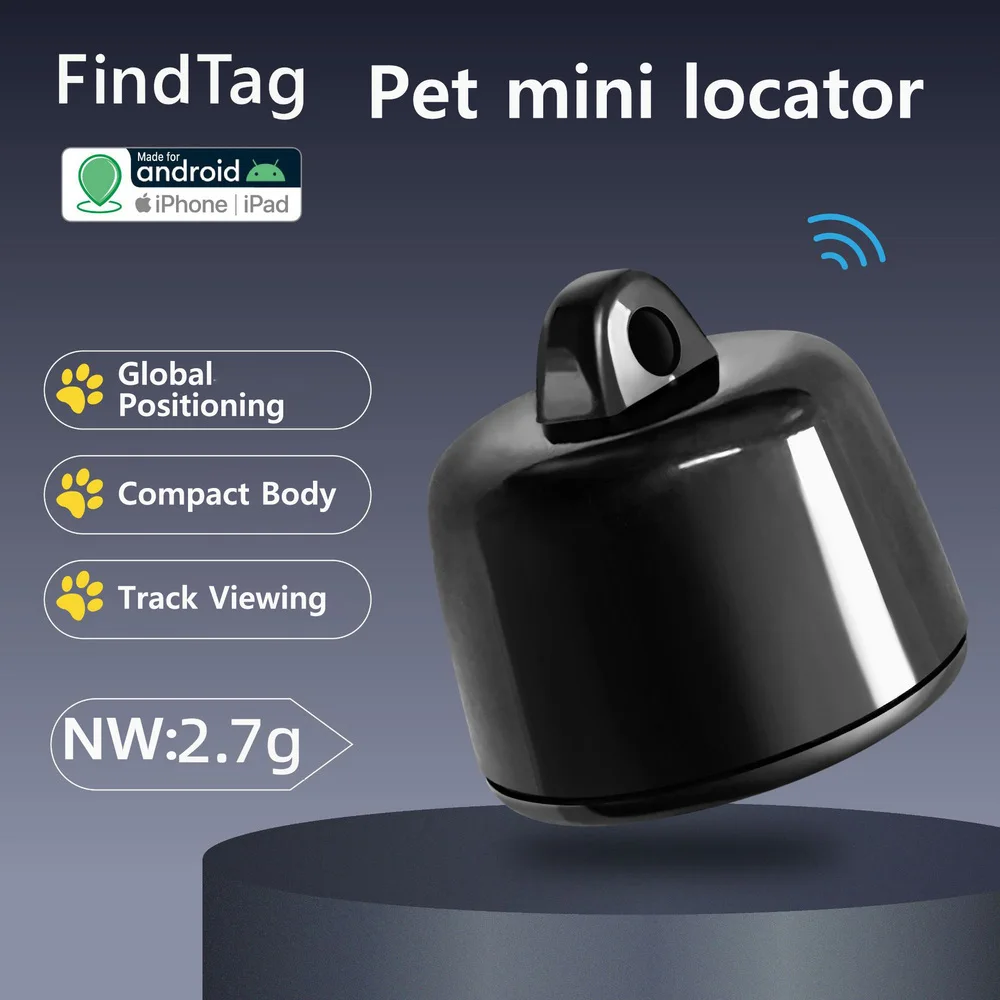 Global Positioning Pet Locator Mini Bird Pigeon GPS Tracker for Dogs/Cats Waterproof Real-Time Location Tracking
