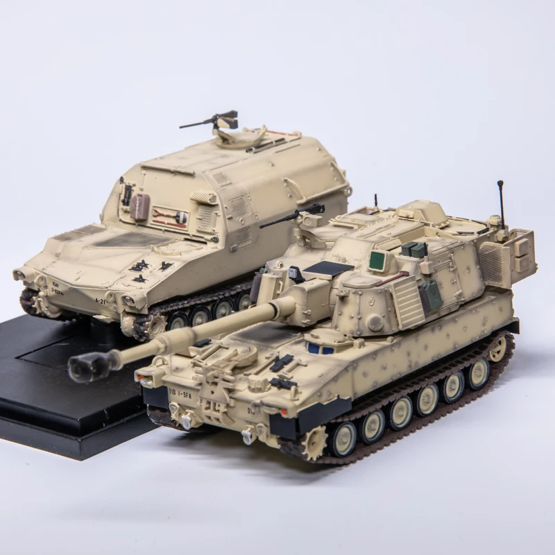 

T-MODEL 1:72 Scale Plastics M109A7 155mm Heavy Tank Model Militarized Combat Track Type Classics Collection Gifts Static Display