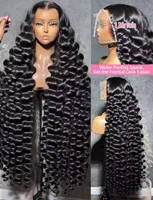 Perruque Lace Frontal Wig brésilienne naturelle, cheveux Loose Wave, 13x6, 30 40 pouces, Deep Wave, 13x4 HD, perruque Lace Frontal Wig bouclée pour femmes 2