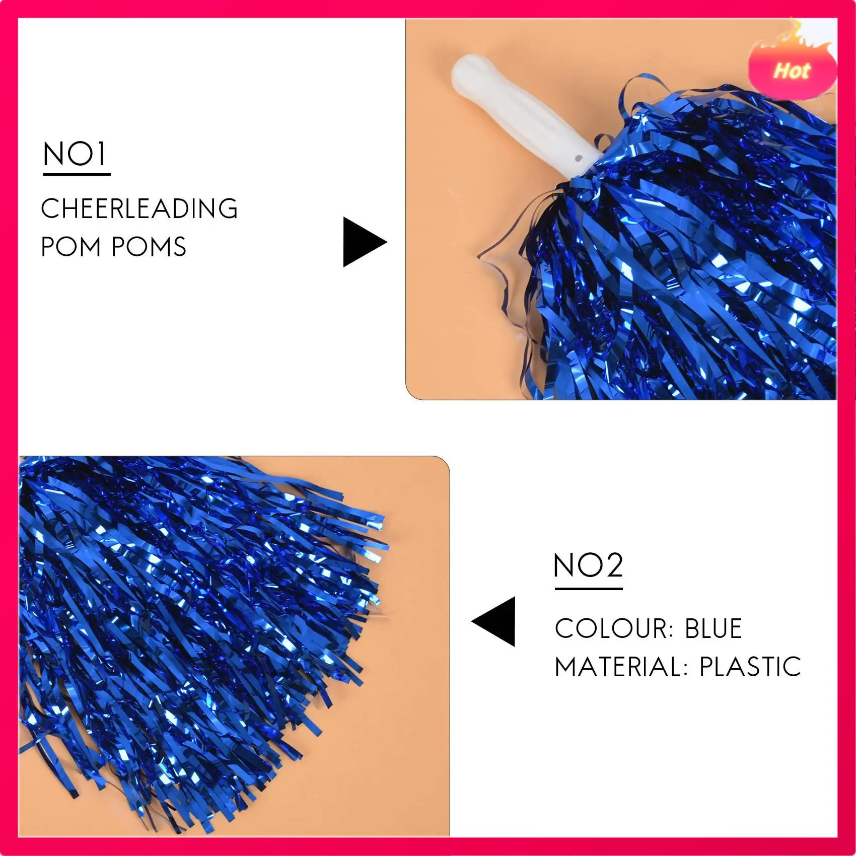 ��Ƽ 24Pcs ġ�� ���� Pom Poms �ݼ� ȣ�� ġ��� Pom Poms ���������� �ö�ƽ ������ ���� ��� ġ�� ���� ��Ƽ