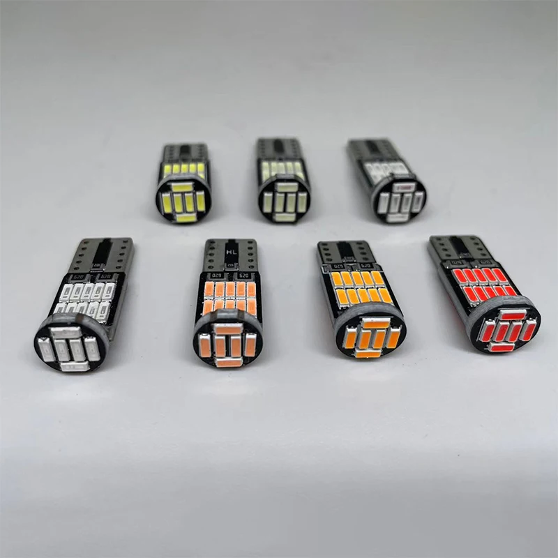 

2 шт. W5W T10 Светодиодные лампы Canbus 26SMD супер яркий 6000K купольный автомобильный номерной знак лампы для чтения сигнальные лампы аксессуары
