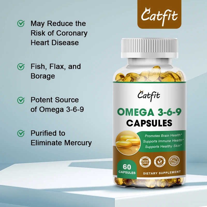 Omega 3,6,9 Fish Oil Capsules