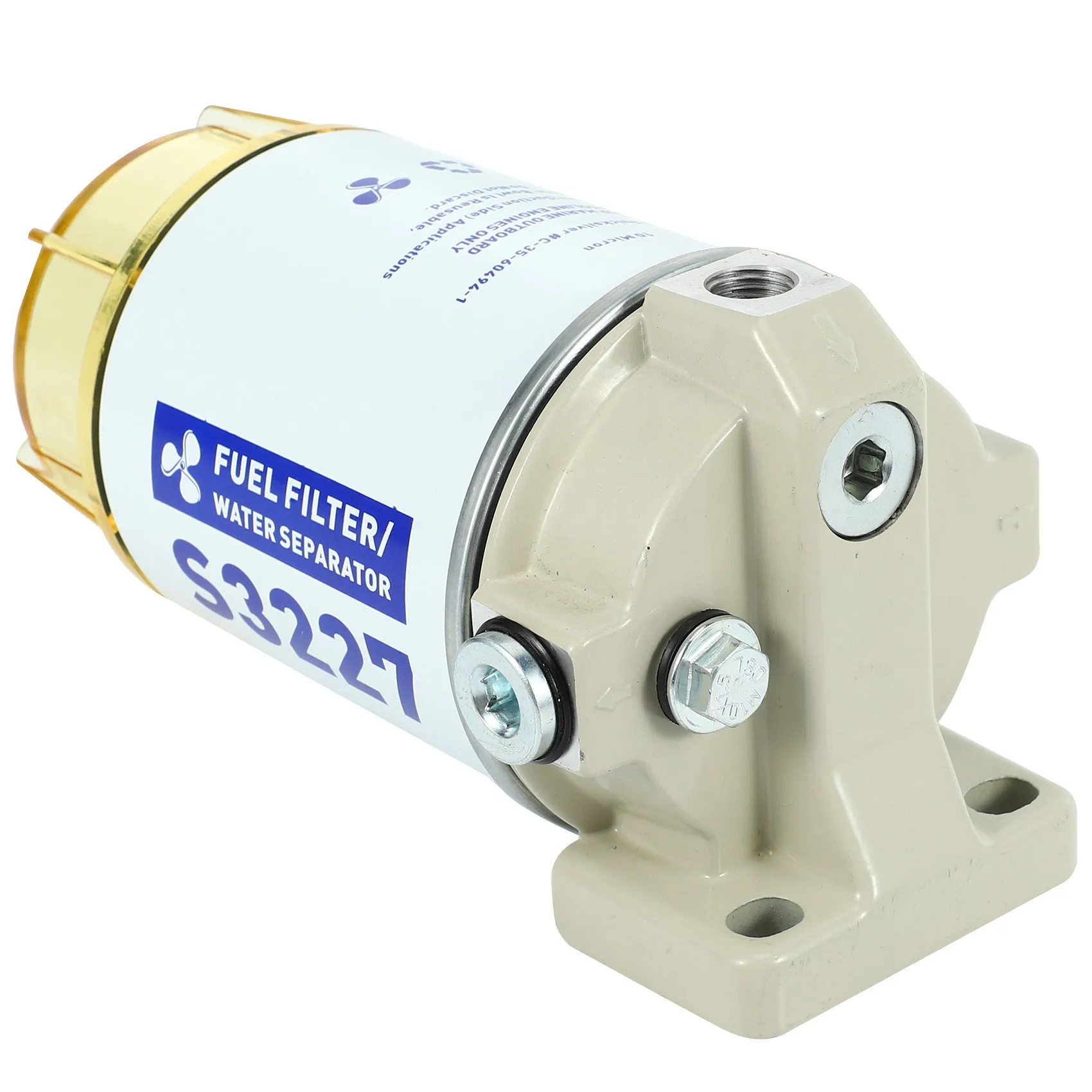 

S3227 Outboard Marine Marine Fuel Filter Fuel Water Separator Filter Assembly Marine Engine Marine Filter