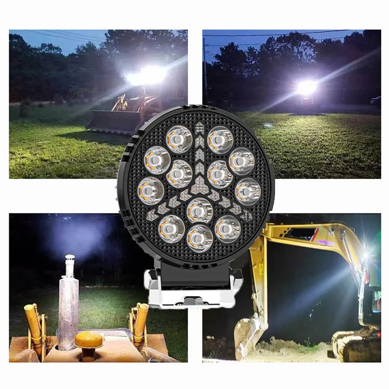 4인치 LED 자동차 라이트 트럭 헤드라이트 DRL 주간 주행등 LED 작업등 오프로드 차량 스포트라이트 ATV SUV 4X4 자동차 액세서리