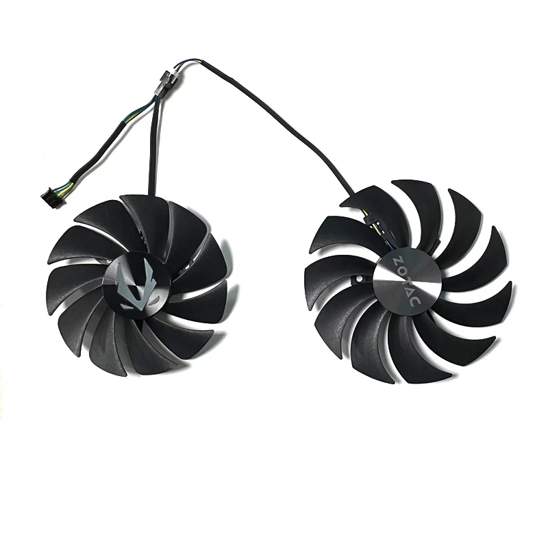 

89Mm 100Mm CF9015H12S CF1010U12S 4PIN Wit RTX3070 3060 Twin Gpu Voor Zotac Rtx 3070 Twin Rand Rtx 3060 twin Rand Oc RTX3060Ti
