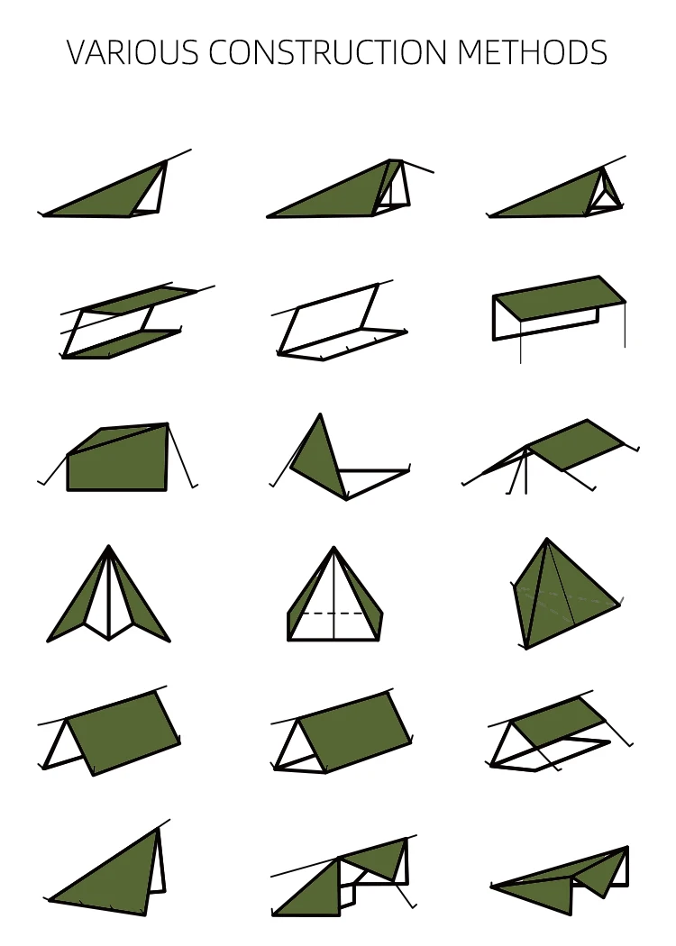 Description Picture 4 of itemGERC Outdoor Camping for Several Guests, Hanging More Awnings, Waterproof and Sun-proof Portable Tents, Lightweight Shelters.