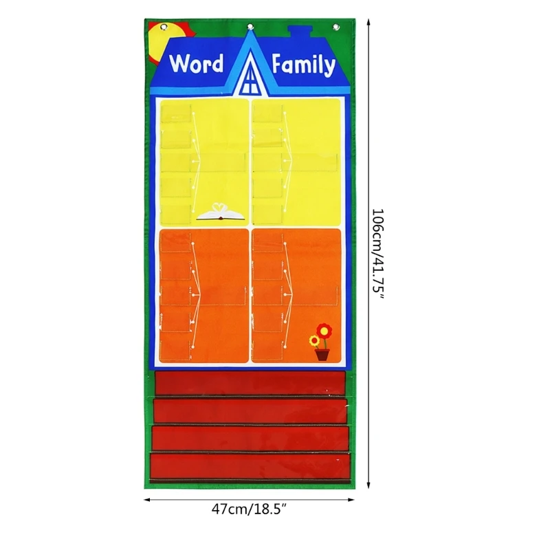 Learning Pocket Teaching Resources Pocket Chart Teaching Standard Pocket Chart Dropship images - 6