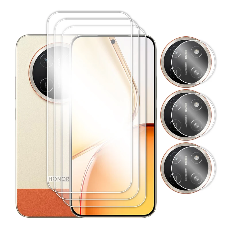 Premium Clear Screen & Lens Protector for 5G Smartphones – Tempered Glass Film