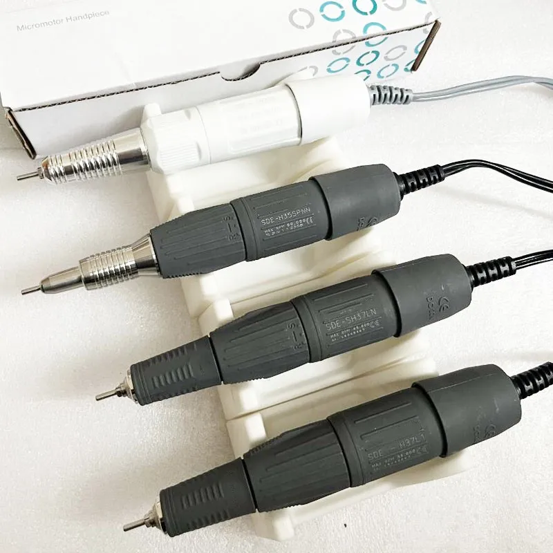 45000RPM Nail Drill Manicure Machine Pen Micromotor Polishing Handpiece 2.35mm 210 SDE-H37LN H37L1 35K & 45K RPM nail drill handpiece