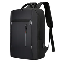 防水商务背包男士 USB 学校背包笔记本电脑背包大容量背包男士背包袋 1