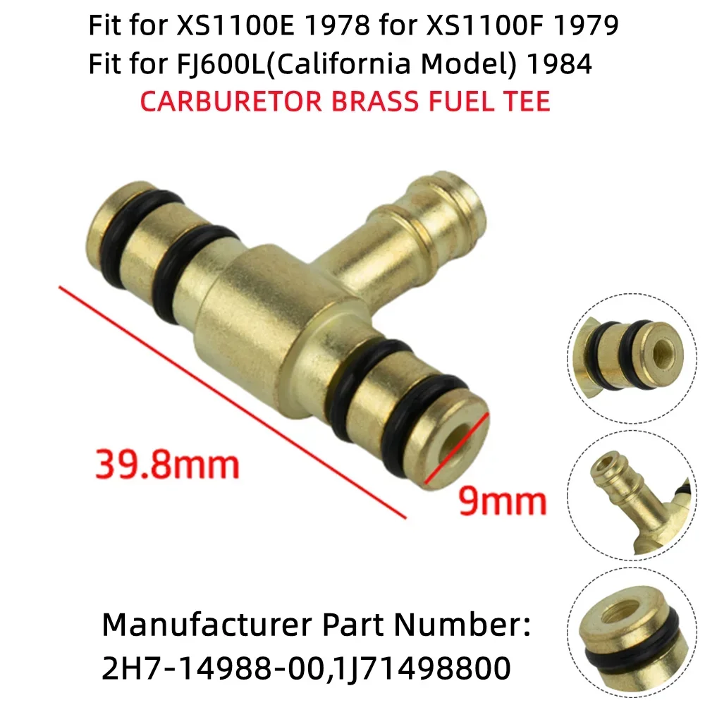 Auto Accessories Carburetor Tee Fuel Tee For XS1100E 1978