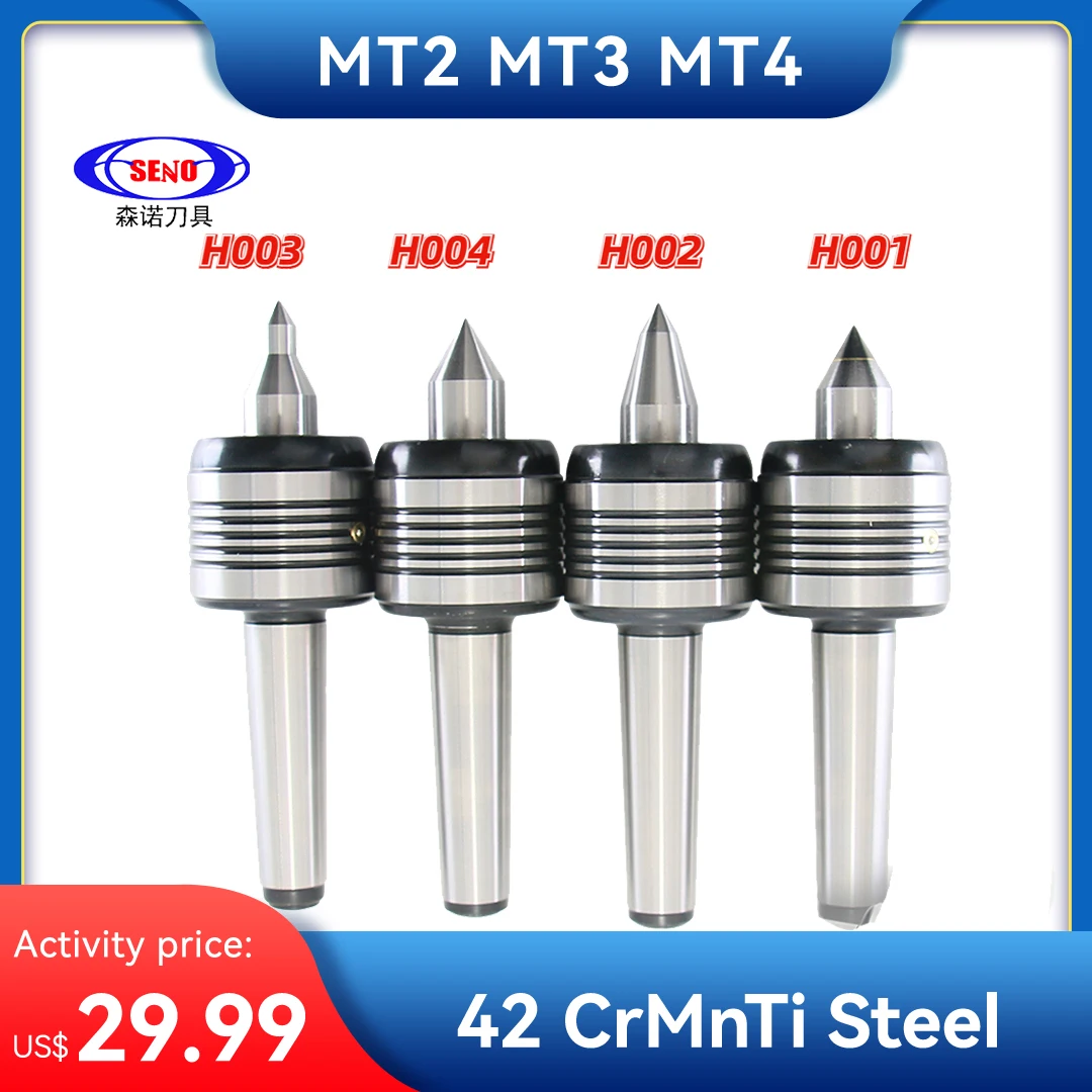 Senso Mt2 Mt3 Mt4 Tornio Cnc Morse Centro Rotante Standard Testa A Doppio Cono Centro Live Per Centro Di Tornitura Morse Doppio Centro Superiore