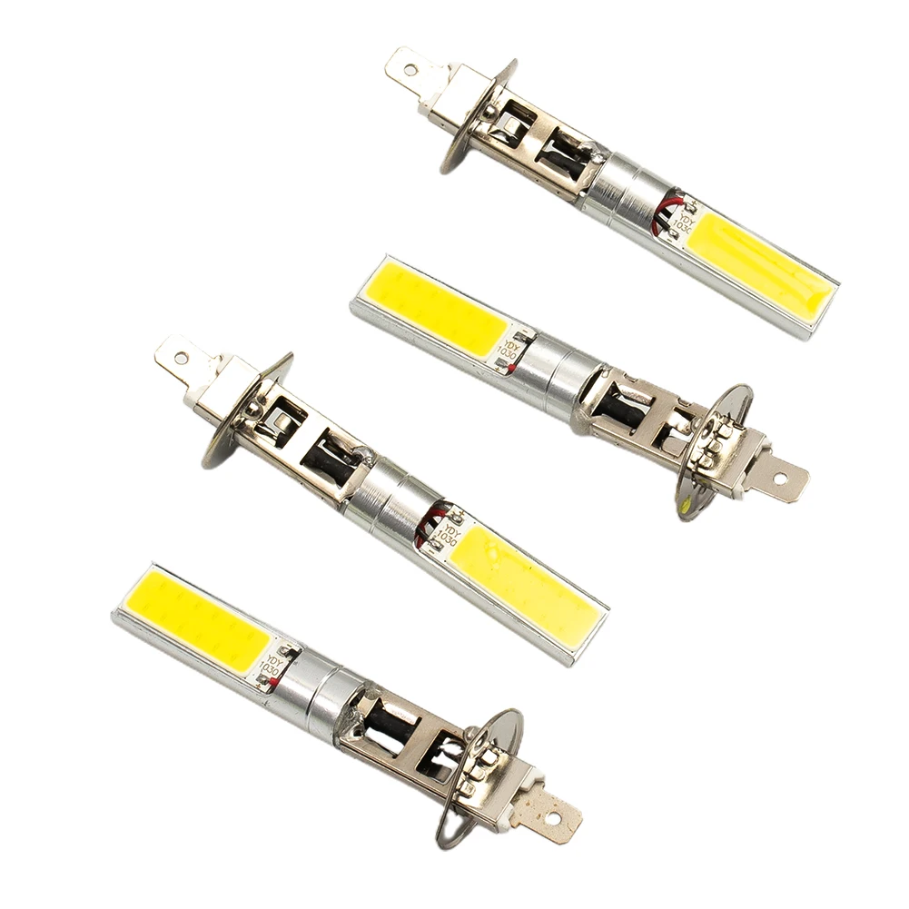 H1 LED Headlight Vehicle Lamp 10000-12000MCD Fog Lights Front Lights H1 High Temperature Resistant High/Low Beam Left Lights