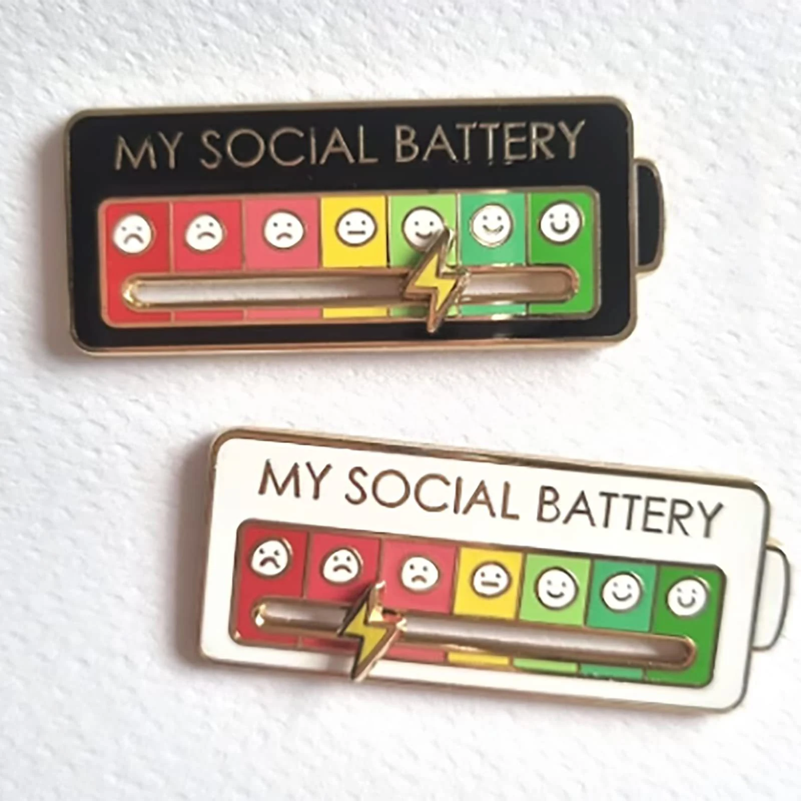 279915-bf199f.jpg S283f18847a444d358939a881cb214102N Funny Enamel Pin My Social Battery Lapel Pin Move To The Mood As You Jewelry Artistic Brooch Metal Badge Pin Bag Backpack Jewelry Mallzona