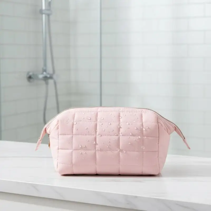 Expandable Travel Cosmetic Bag for Effortless Makeup Organization and Packing