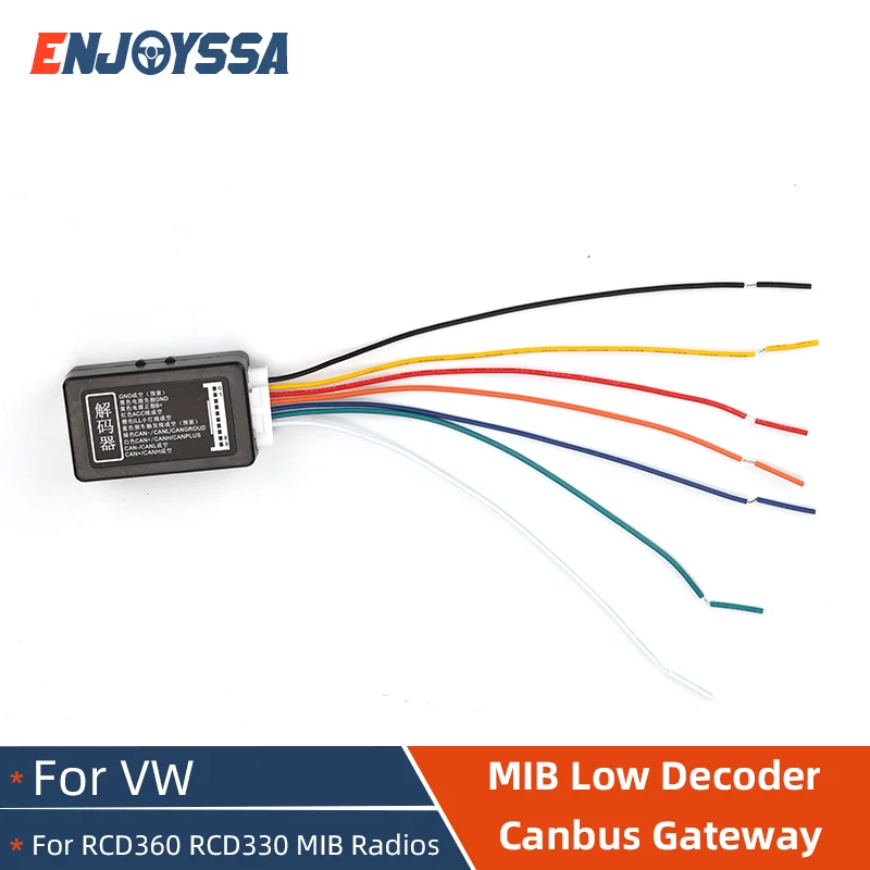 Autoradio Mib 7 Linee Low Decoder Canbus Gateway Emulator Simulator Per Vw Golf Jetta Mk5 Mk6 Passat Rcd330 Rcn210 Rcd510 Rns510