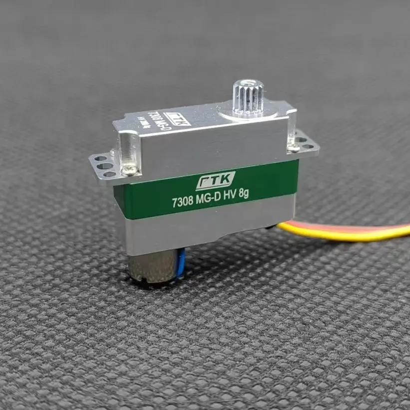 PTK 7308 MG-D 8g сервопривод, оптовая продажа, цифровая металлическая стандартная модель самолета DLG, стандартный сервопривод kts x08, одинаковый уровень