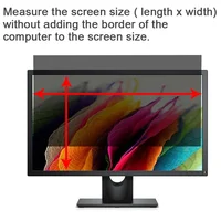 Anti-peeping Screen Protector For Laptop Computer 12.5 16 17.3 inches Anti-spy/Glare Matte Film Privacy Filter - Image 5