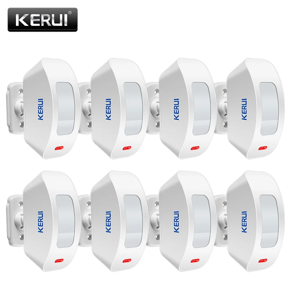 8pcs motion detector